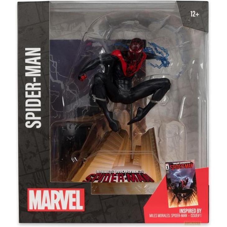 Thumbnail - McFarlane Marvel Collection PVC Statue 1/10 Spider-Man (Miles Morales: Spider-Man #1) 13 cm