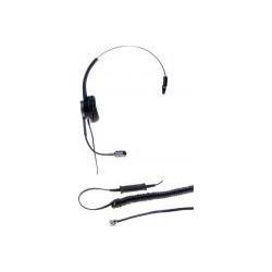 Dacomex gold monaural headset gooseneck noise cancel (Kabellos), Office Headset, Schwarz