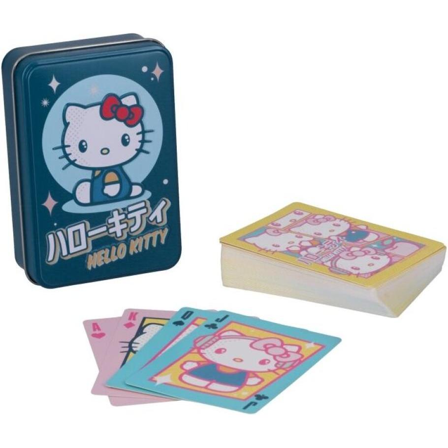 Paladone Products Hello Kitty - Cartes à jouer avec boîte de rangement en métal