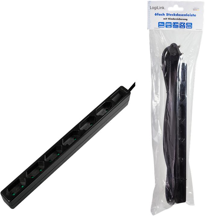 Produktbild LogiLink Steckdosenleiste