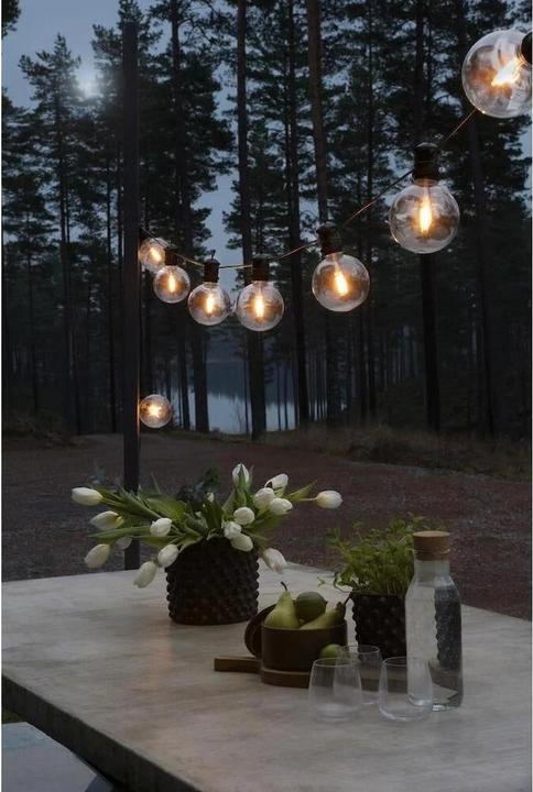 Produktbild Konstsmide 10er LED Lichterkette Retro 4,50 m Lichtfarbe bernstein dimmbar (4.50 m)