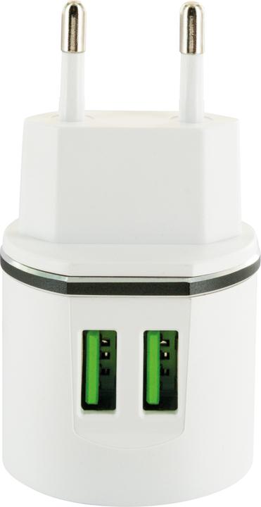 Produktbild Schwaiger 2x USB 230 -