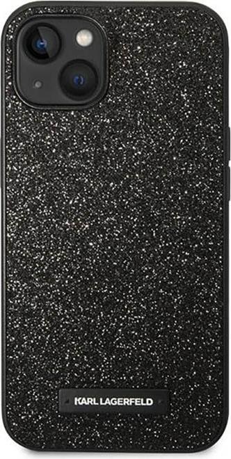 Produktbild Karl Lagerfeld KLHCP14MG2ELK iPhone 14 Plus 6.7 "hardcase black / black Glitter Plaque Logo (Apple iPhone 14 Plus)