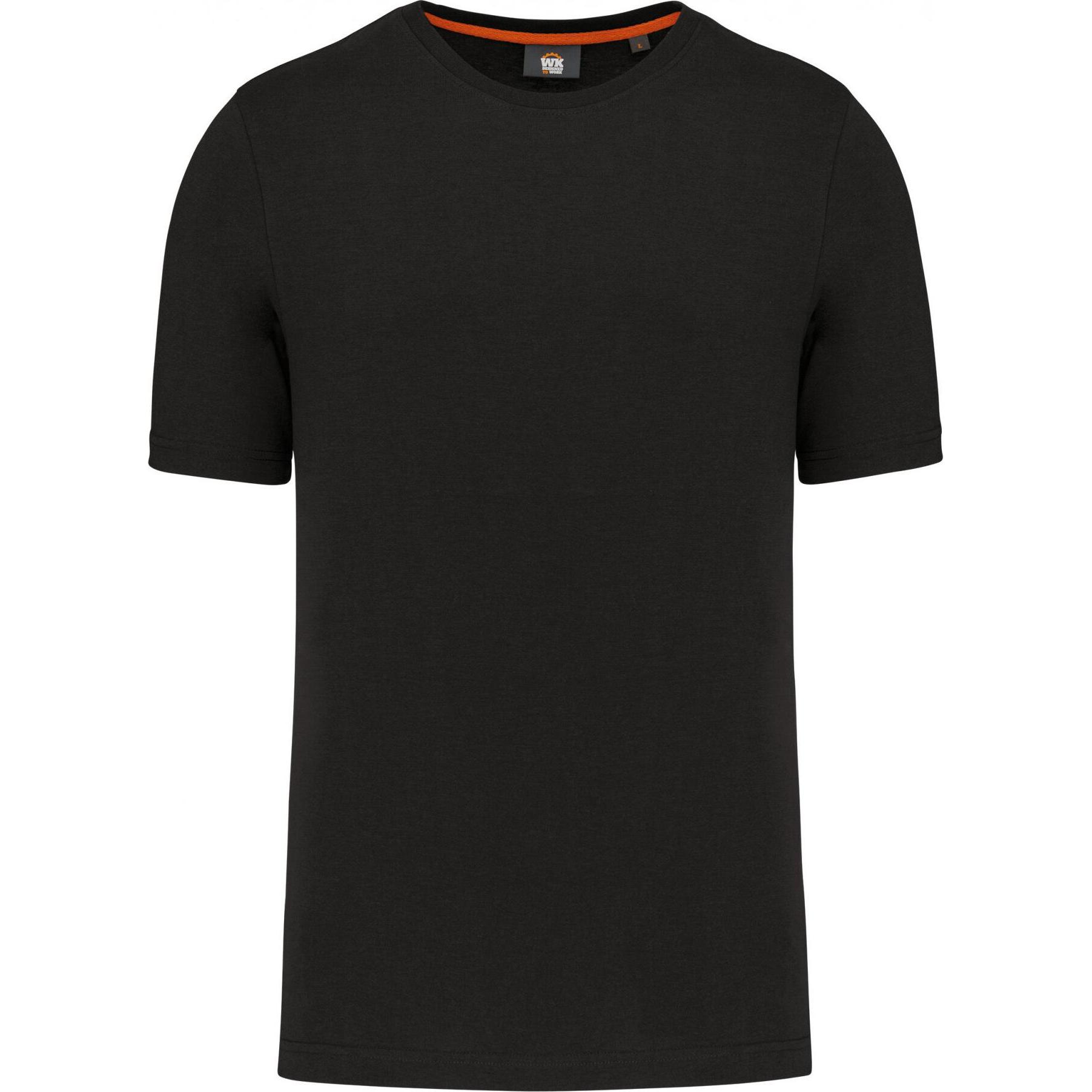 Kariban, Herren, Shirt, Umweltfreundliches T-Shirt mit Rundhalsausschnitt, Schwarz, (S)