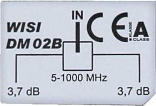 Image du produit WISI DM 02 B Cable splitter argent (Divers)