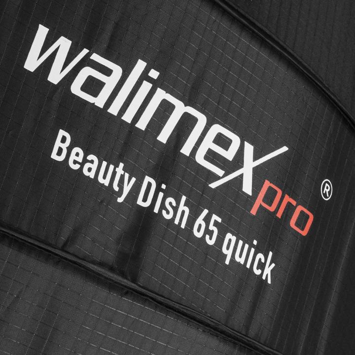 Image du produit Walimex pro pro Studio Line Beauty Dish QA65 + adaptateur pour boîte à lumière Broncolor (Beauty Dish, 65 cm)
