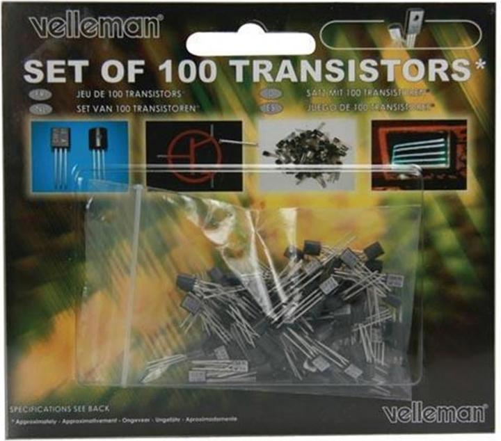 Velleman TRANSISTOR SET 100pcs