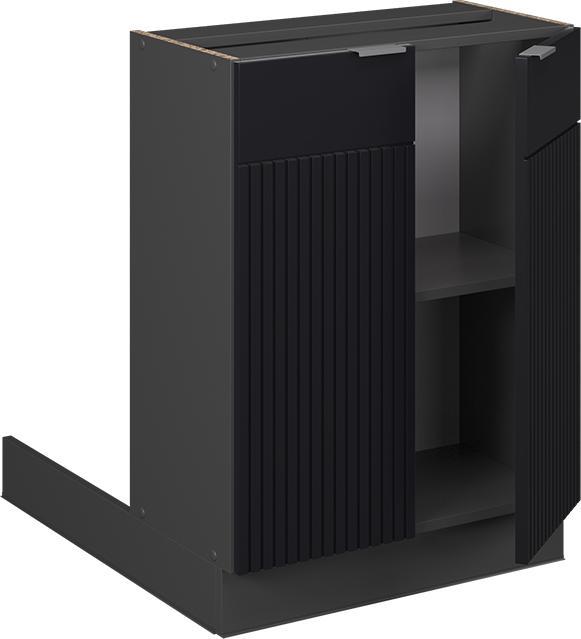 Anthrazit, Schwarz gestreift