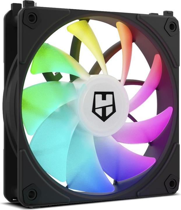 Produktbild Nox Ventilador Hummer Easylink Argb Negro (120 mm, 1x)
