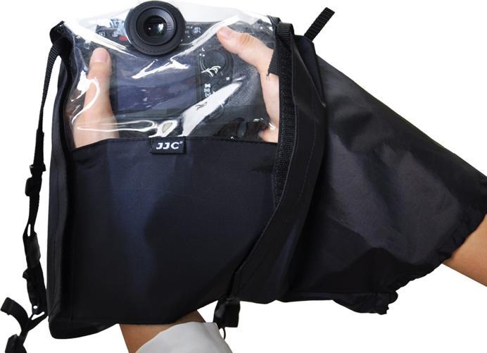 Actual product image JJC Rain cover with eyepiece for Nikon