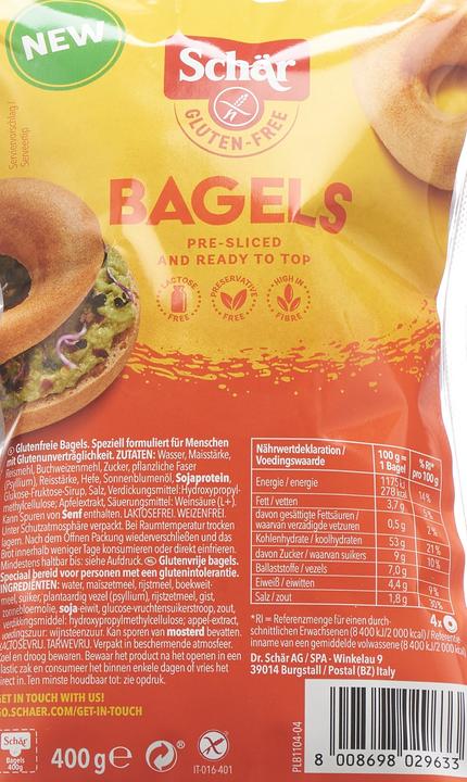 Immagine prodotto Schär Bagels (500 g)