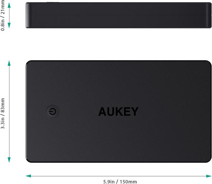 Produktbild Aukey Pb-T10 (20000 mAh, 74 Wh)