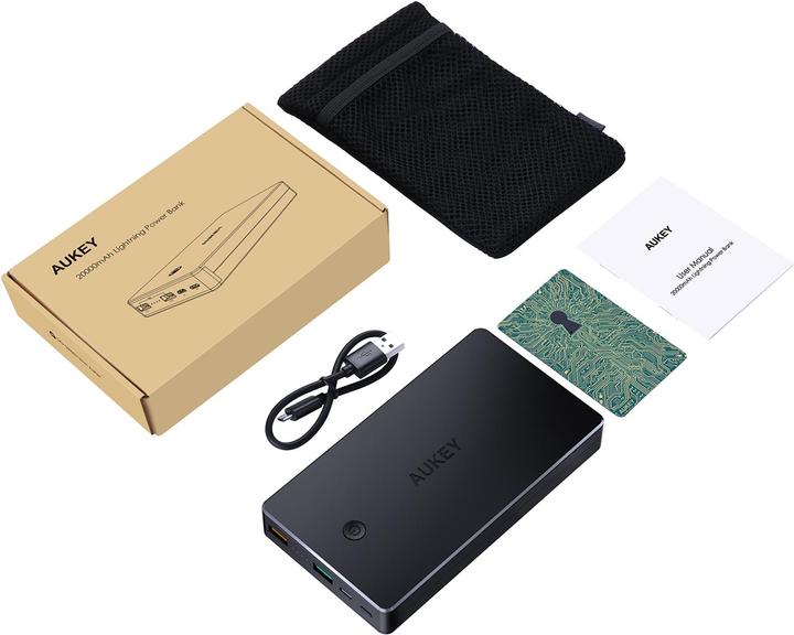 Produktbild Aukey Pb-T10 (20000 mAh, 74 Wh)