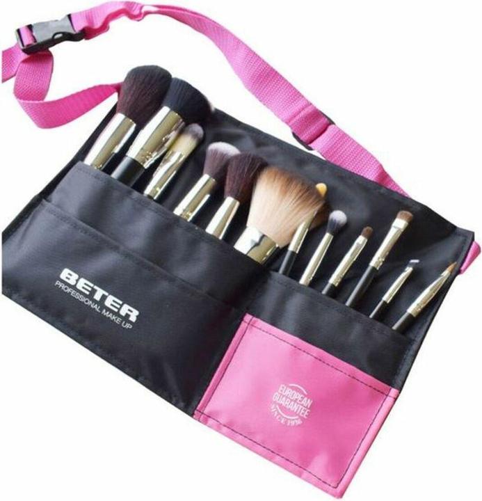 Actual product image Beter Professional Makeup Set with Adjustable Belt and 12 Makeup Brushes