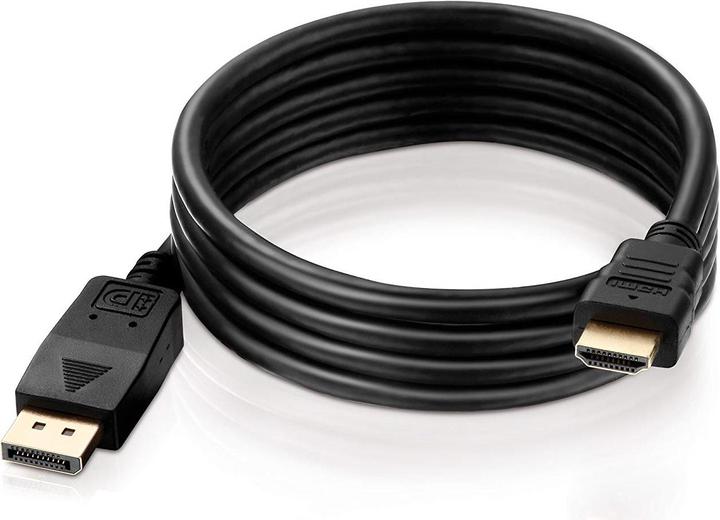 Produktbild HDgear DisplayPort — HDMI (Typ A) (1 m, DisplayPort, HDMI, 1.4)