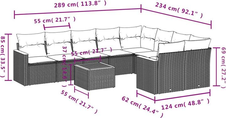 Actual product image vidaXL Ibrahim