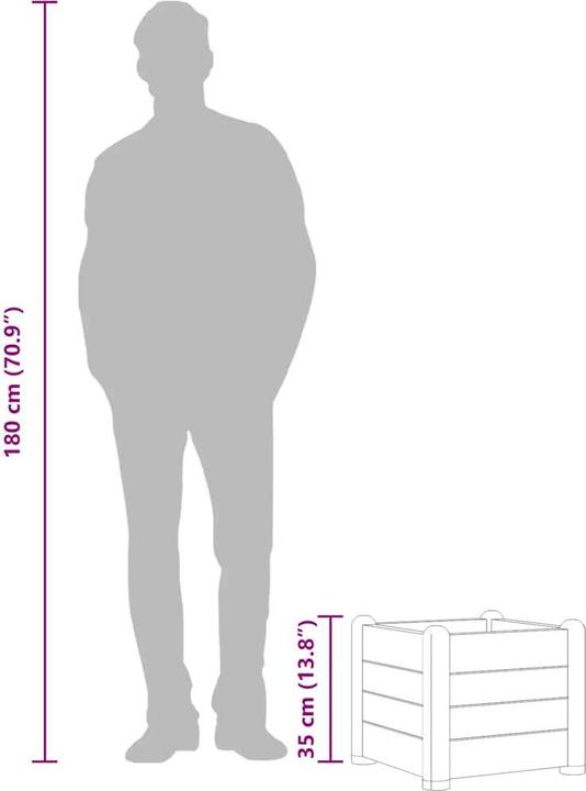 Produktbild vidaXL Hochbeet