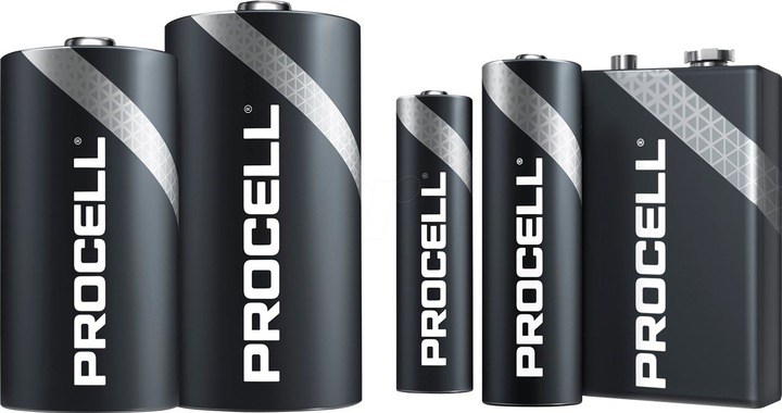 Actual product image Duracell Procell batteries (10 pcs., 9V Block, 673 mAh)