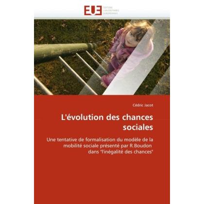 L'évolution des chances sociales, Fachbücher