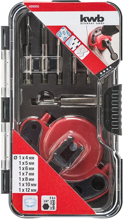 Produktbild kwb Diamant (6 mm, 12 mm, 10 mm, 7 mm, 5 mm, 8 mm, 4 mm)