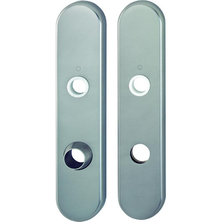 Hoppe, Türgriff + Fenstergriff, Schutztürschildgarnituren 3331E/3310 (Türschild)