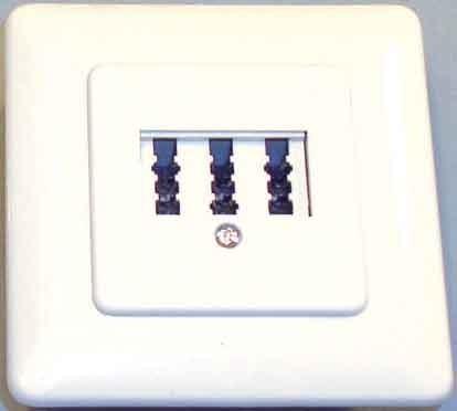 E+P TAE connection socket