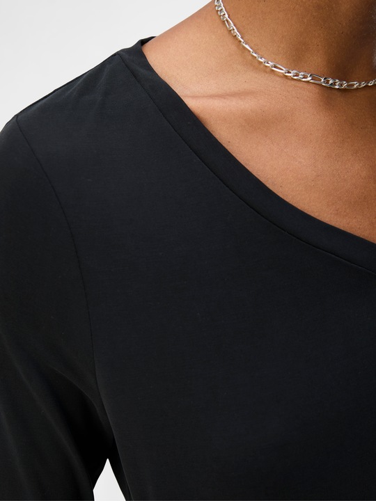 Immagine prodotto Object Top con scollo a V e maniche lunghe (XS)