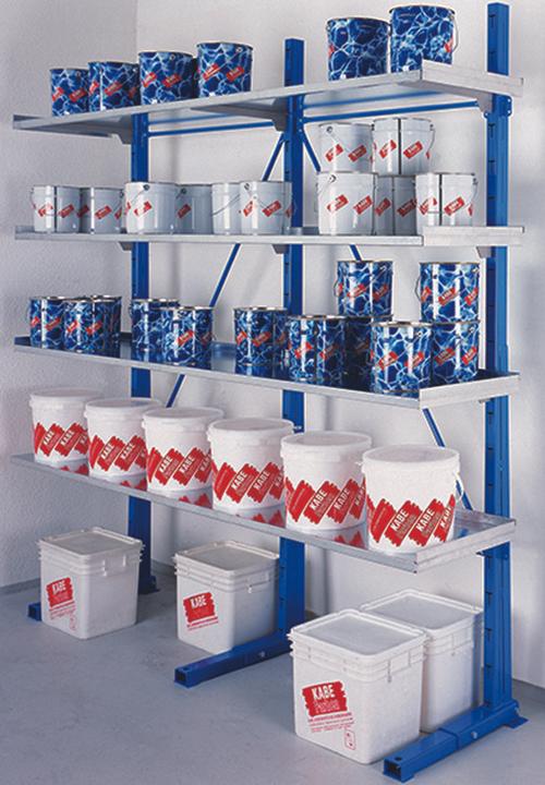 Produktbild Steck Fusselement einseitig für Regalsysteme