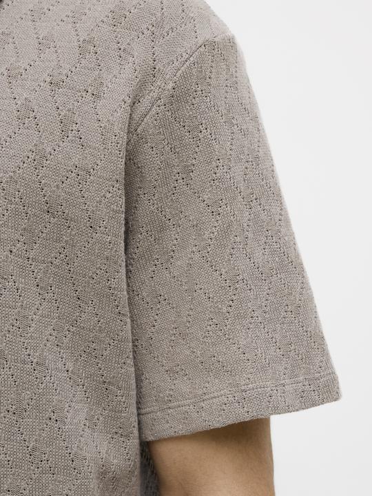 Produktbild Jack & Jones Jprblatrent Jacquard Polo Sn (XS)