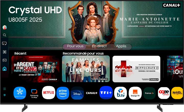 Produktbild Samsung TU43U8005FU (43", LED, 4K)