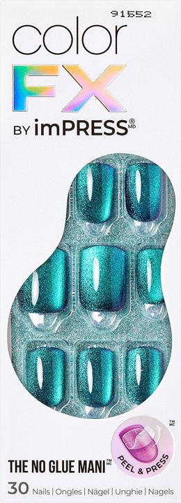 Actual product image KISS Color Fx By Impress Better Things Adhesive Nails - 30 Pieces (Artificial nails)
