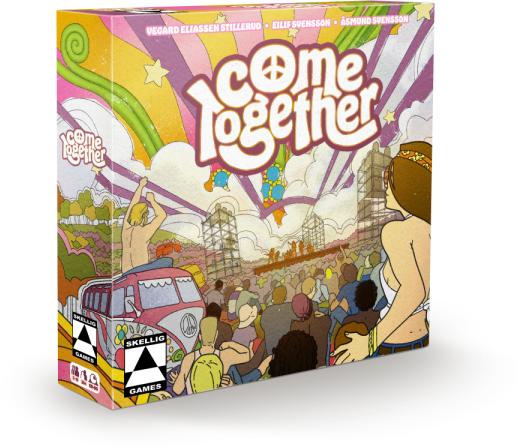 Skellig Games SKED0030 - Come Together, board game, for 1-6 players, from 14 years (DE edition) (German, 1 - 6 Players)