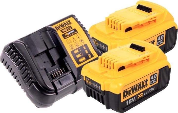 Produktbild DeWalt DCH 172 M2 Akku Bohrhammer 18 V 16 mm 1,4 Joule SDS plus Brushless + 2x Akku 4,0 Ah + Ladeger (Akkubetrieb)