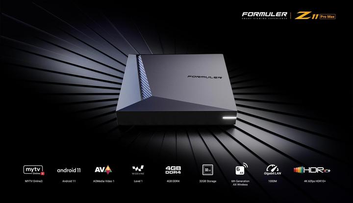 Immagine prodotto Formuler Z 11 Pro Max (32 GB, Android 11)