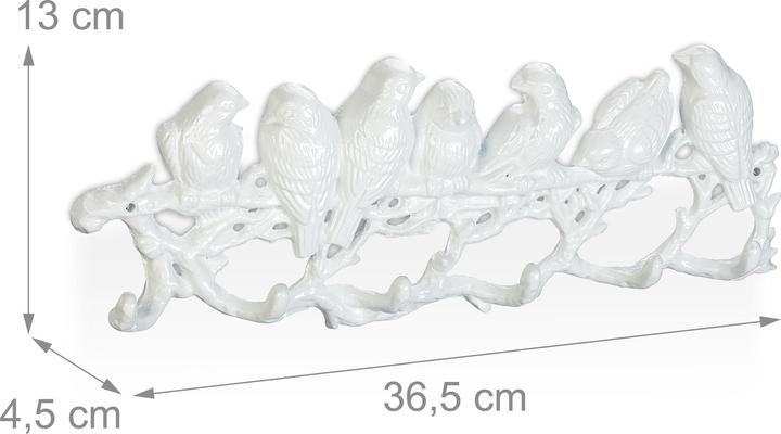 Actual product image Relaxdays Coat rail