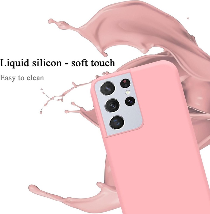 Produktbild Cadorabo TPU Liquid Silicone Case Cover (Samsung Galaxy S21 Ultra)