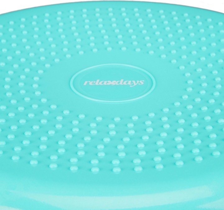 Image du produit Relaxdays Disque d'équilibre de 33 cm avec pompe à air