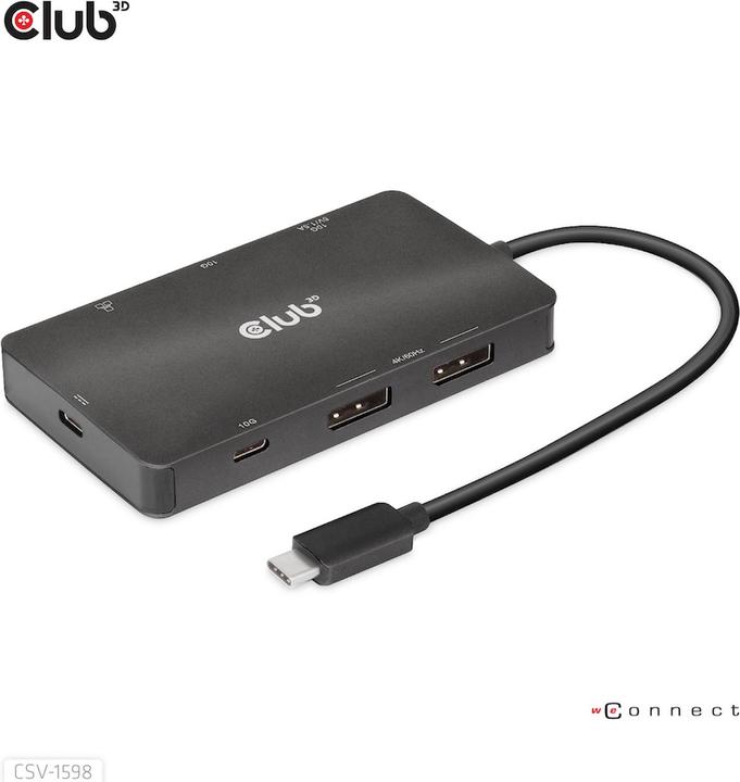 Club 3D CSV-1598 (USB-C, 7 Ports)