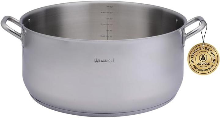 Image du produit Laguiole 50 x 21 stainless steel (Casserole, Poêle à frire, Acier inoxydable, 50 x 21 cm)