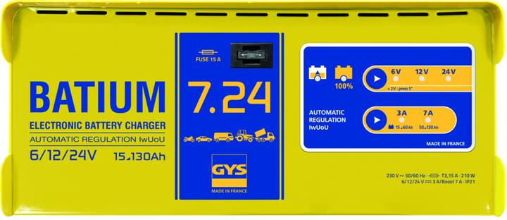 Image du produit GYS Chargeur automatique BATIUM (24V, 11 A)
