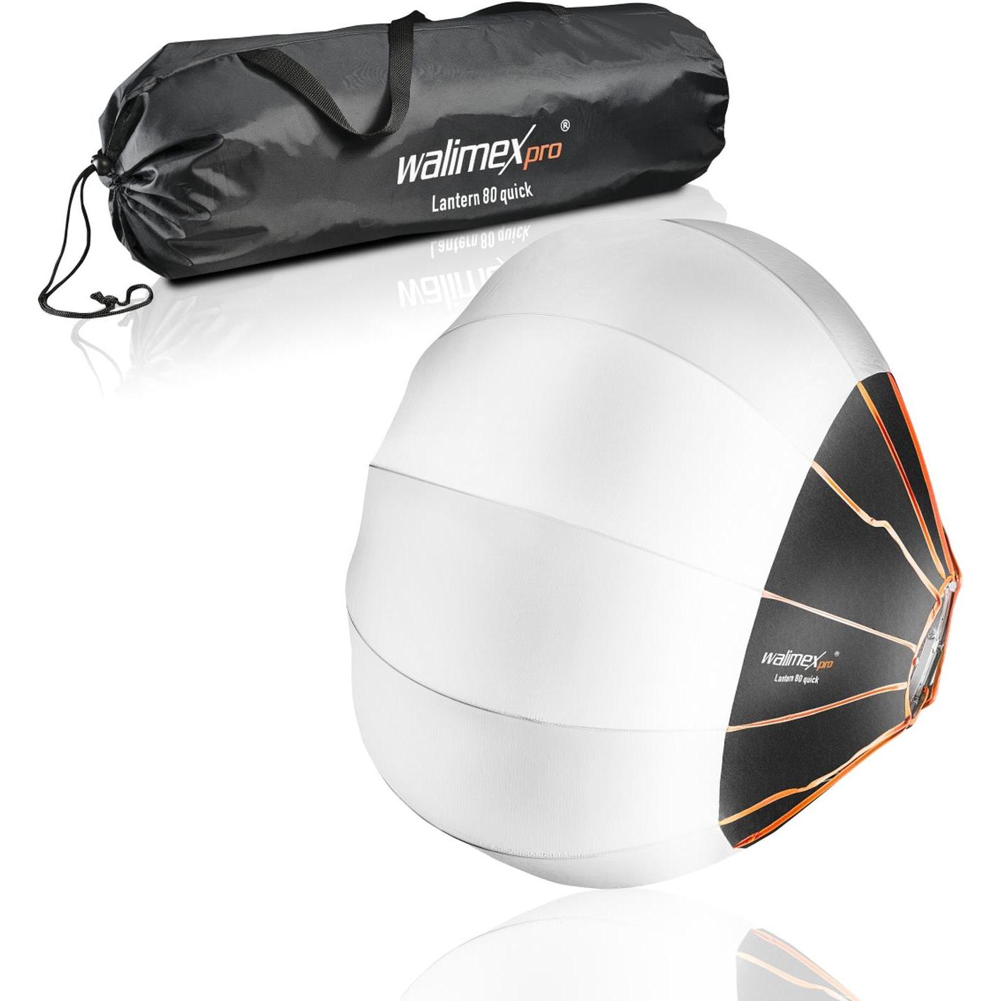Thumbnail - Walimex pro pro 360° Ambient Light (Softbox, 80 cm), Softbox + Reflektor