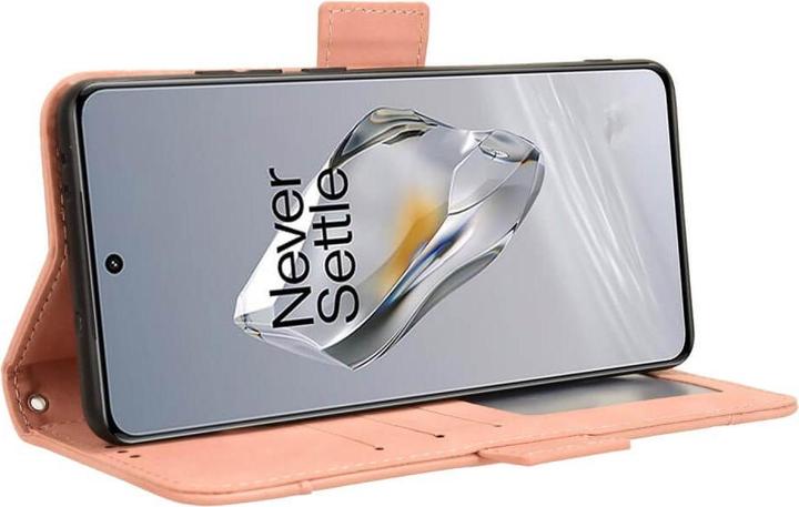 Productafbeelding Cover-Discount OnePlus 12 - Hoesje met veel kaartsleuven roze (OnePlus 12)