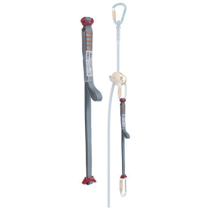 Karabinus, Absturzsicherung, Bandfalldämpfer MOBILE-LANYARD für Auffanggerät MONITOR