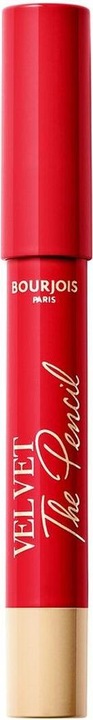 Bourjois Velvet The Pencil - Waterproof and long-lasting lipstick in pencil 1.8 g 07 Rouge (07 Rouge Es-Carmin)