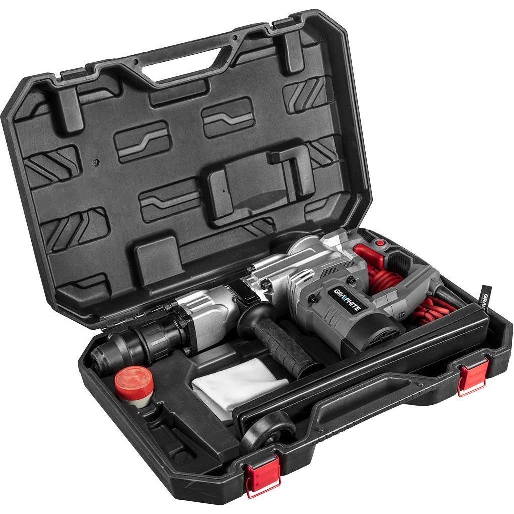 Thumbnail - Graphite, Abbruchhammer + Meisselhammer, Demolition hammer SDS Max 1300W, housing (Akkubetrieb)