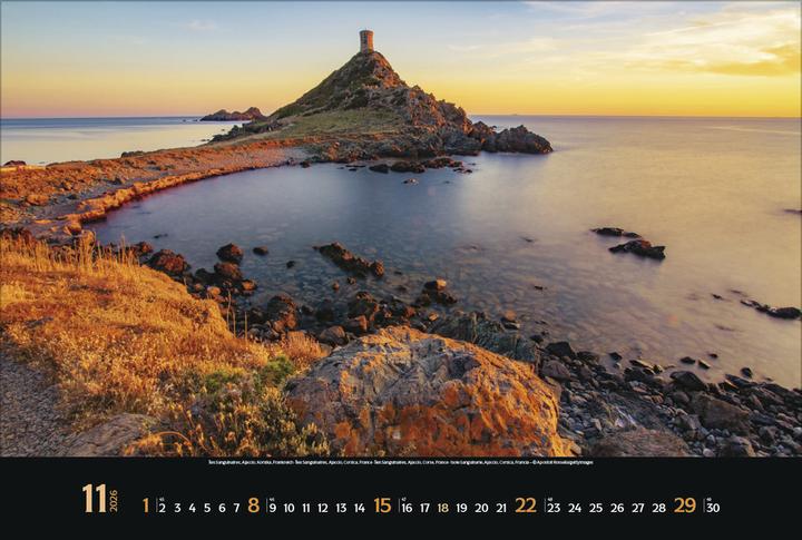 Image du produit Verlag Bildkalender Trauminseln 2026, Papierformat: Kein