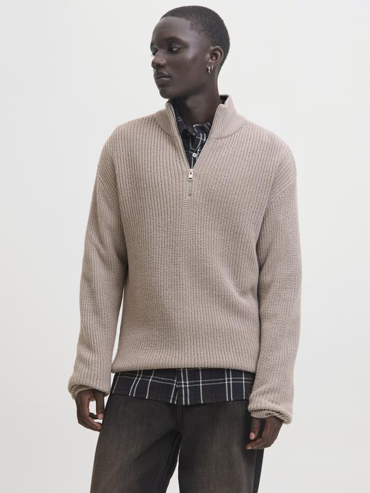 Actual product image Jack & Jones Einfarbig Strickpullover Strickpullover (S)