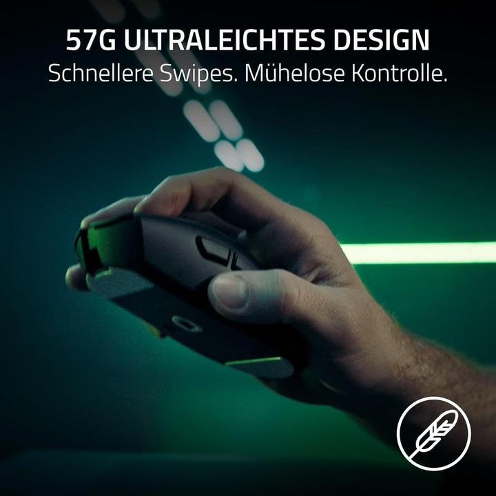 Actual product image Razer Deathadder V4 Pro Mouse White (Wireless)