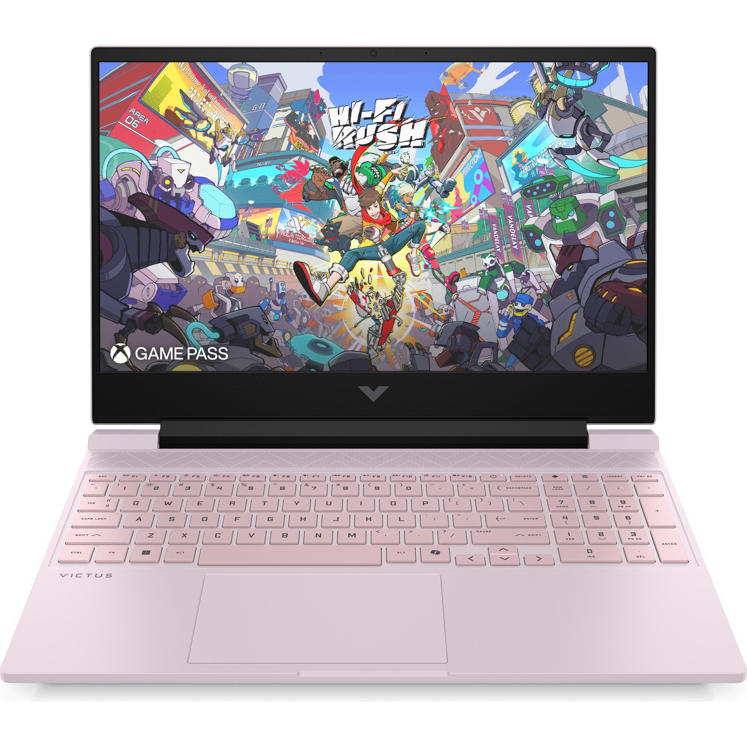 HP Victus Gaming Laptop 15-fa2171ng (15.60", 512 GB, 16 GB, Germania, Intel Core i7-13620H), Notebook, Pink
