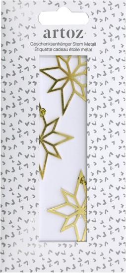 Image du produit Artoz Pendentif cadeau étoile (Pochette cadeau, 3 x)
